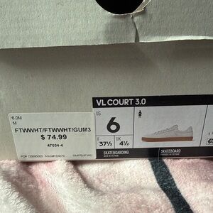 Adidas VL Court 3.0 White Shoes